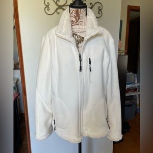 Dressbarn Faux Fur Jacket, Size XL